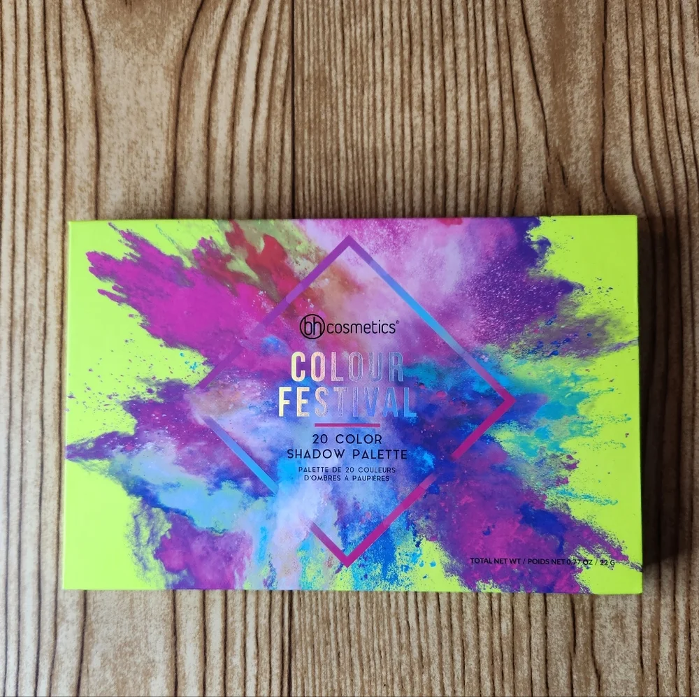 BH Cosmetics Colour Festival Palette NEW‎ with Freebies